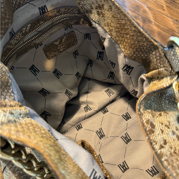 ANTONIO MELANI Large Snake Print Hobo Handbag - Picture 10 of 14